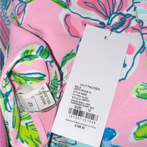 Lilly Pulitzer Polyanna High Rise Palazzo Pant - Picture 4 of 4